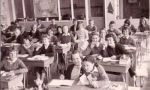 Lyneham Primary School students in their classroom – 1960s