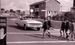 Students crossing Brigalow St as they walk to school – 1960s